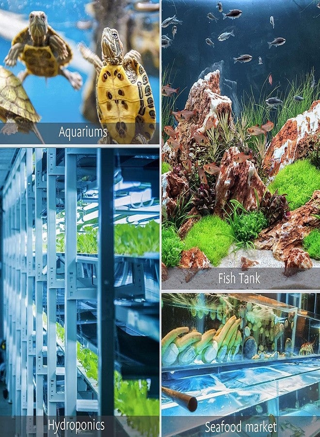 موزع فقاعات على شكل قرص حجري هوائي دائري مقاس 4 بوصات من VAYINATO® لأحواض السمك ومضخات الزراعة المائية وأحجار الهواء الخزفية من Petzlifeworld - Image 5